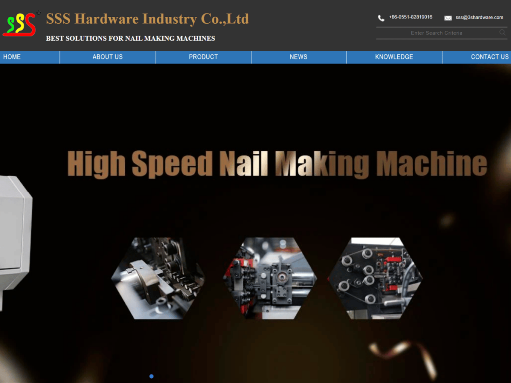 Top 8 Nail Making Machine Manufacturers in China 13