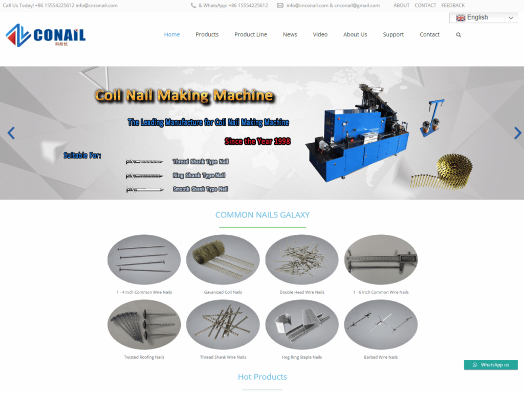 Top 8 Nail Making Machine Manufacturers in China 15